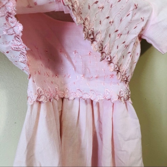 Vntg Bobbie Jean Butterfly Dress - Picture 4 of 7